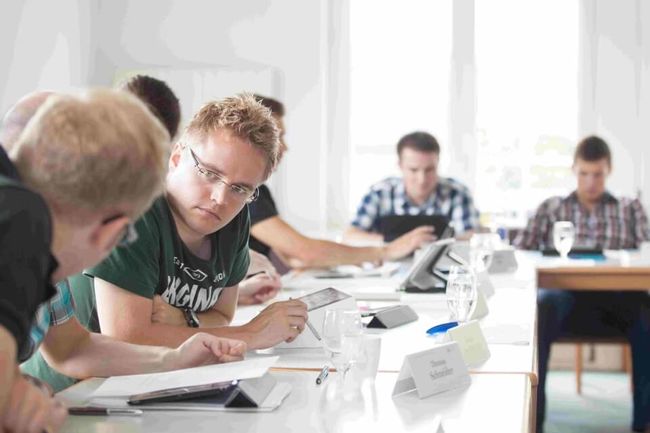 Moderne Seminarräume und kleine Studiengruppen