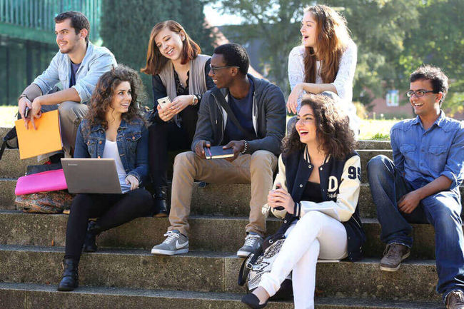 Die Universität gilt als eine der internationalsten Hochschulen in Deutschland.