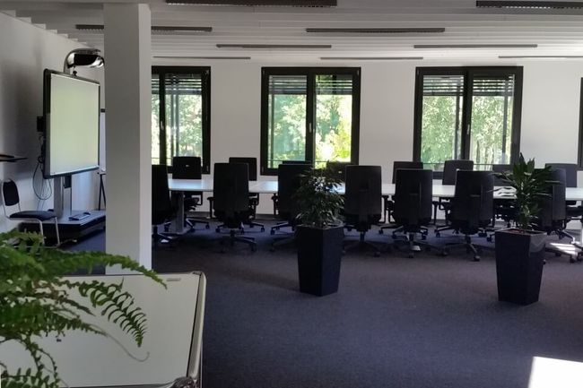 Ein Seminarraum der Uni Potsdam