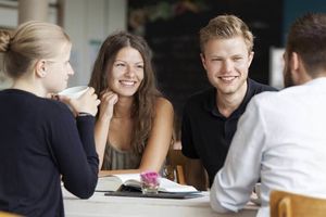 Studenten der Alanus Hochschule