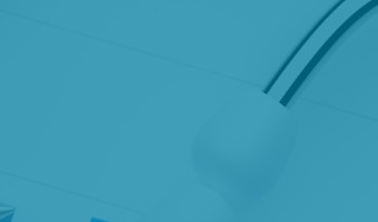 Ohrolive von Stethoskop liegt auf Grafik